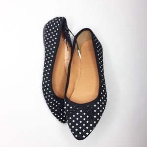 Gap Pointed Polka Dot Flats.